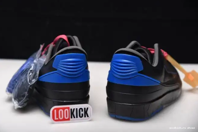 Rep Retro Black Off-White Low SP DJ4375-004 Jordan 2 Blue 0621
